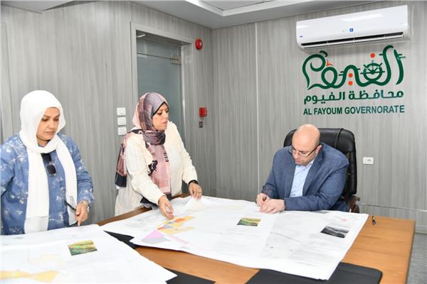 محافظ الفيوم يعتمد المخطط التفصيلي 