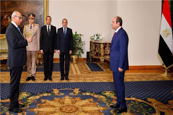  المستشار محمود أبوالدهب يؤدي اليمين القانونية