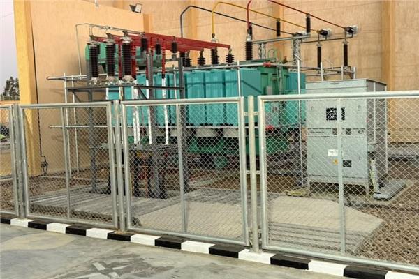 محطة محولات كهرباء “إبني بيتك (7)” بمدينة حدائق