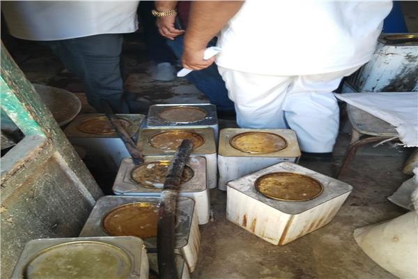 ضبط مصنع أجبان غير مرخص