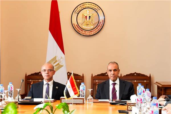 وزيرا الخارجية والاستثمار
