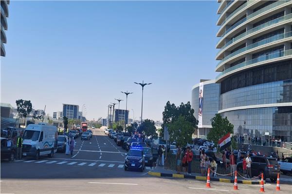 فعاليات استقبال بعثة المنتخب الوطني لكرة القدم 