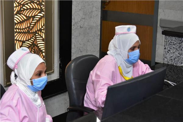 جانب من  التحول الرقمي بمنظومة التأمين الصحي الشامل