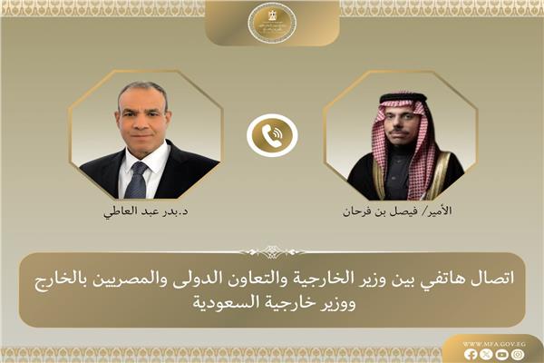 وزير الخارجية ونظيره السعودى 