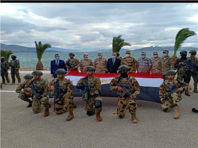 عناصر من القوات الخاصة المصرية تشارك فى التدريب المشترك الرباعى  (هرقل 21) بدولة اليونان
