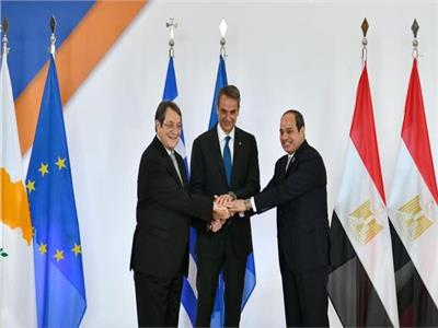 الرئيس القبرصي: تعاون مشترك مع مصر واليونان في مواجهة الإرهاب وإحلال السلام 
