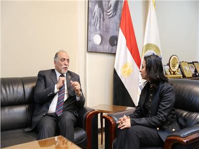 «قومي المرأة» يستقبل رئيس منتدى البرلمانيين العرب للسكان والتنمية