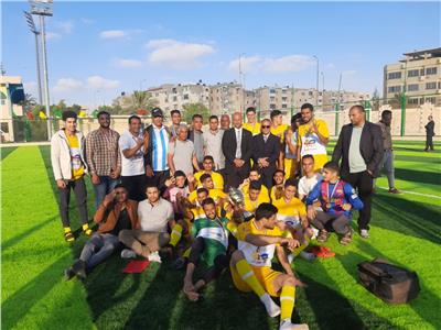 « الشهيد أحمد منسى » يفوز بلقب دورى مراكز الشباب بشمال سيناء