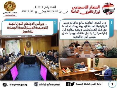 "القوى العاملة" في أسبوع:  مصر عضو برابطة المجالس الاقتصادية والاجتماعية العربية.. بالإجماع