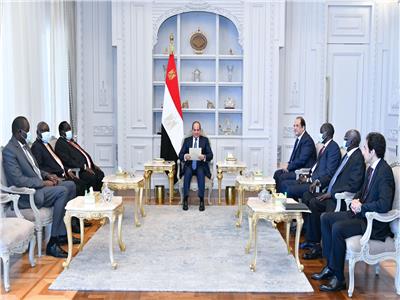 السيسي: مصر حريصة على ترسيخ دعائم الأمن والاستقرار بجنوب السودان