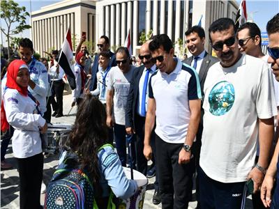 وزير الرياضة يفتتح المهرجان المتكامل لمراكز شباب مصر بالعاصمة الإدارية الجديدة