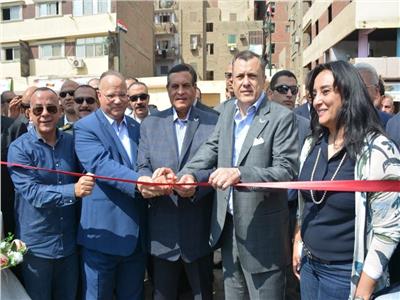 وزيرا التنمية المحلية والآثار ومحافظ القاهرة يفتتحون منطقة شجرة مريم 