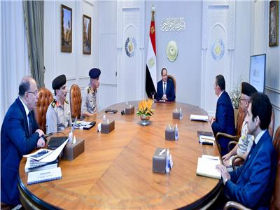 الرئيس السيسى يتابع سير الأعمال والموقف التنفيذي للعاصمة الإدارية الجديدة 