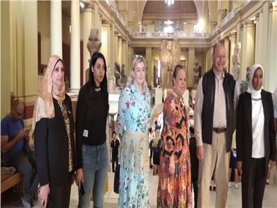 ملوك ورؤساء ودبلوماسيون وفنانون زاروا الأهرامات والمتاحف وسانت كاترين مؤخراً| صور