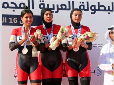 3 برونزيات لمنتخب الدراجات في سباقات فرق ضد الساعة بالبطولة العربية 