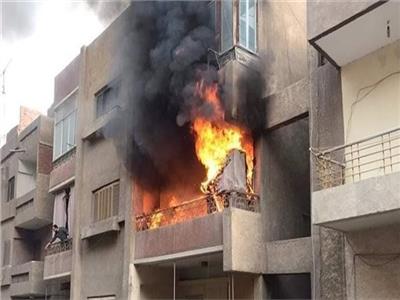 مواطن يحرق محل جاره بسبب خلافات علي أولوية الشراء والبيع بمنشأة ناصر 