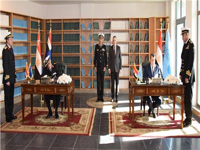 الكلية البحرية توقع بروتوكول تعاون مع جامعة الأسكندرية لتنمية قدرات ومهارات  ضباطها