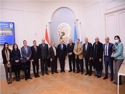 مركز القاهرة الدولي يستقبل وفداً من أعضاء «المجلس المصري للشئون الخارجية»