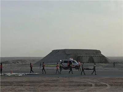 سلطات مطار الغردقة الدولي تجري تجربة احتراق مجسم لطائرة ركاب باشتراك 400 فرد من العاملين 