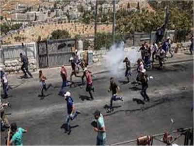 اشتباكات بين الفلسطينيين والاحتلال الإسرائيلي في الضفة الغربية