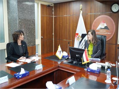 وزيرة التخطيط  تناقش بدء إنشاء منصة مجالس المهارات القطاعية في مصر