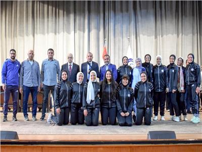 مجلس جامعة بني سويف يكرم الطلاب المتميزين في النشاط الرياضي في بطولتي " بارالمبياد الجامعات المصرية " و" الشهيد الرفاعي 50"