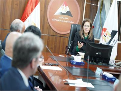 «وزيرة التخطيط» تتابع تطوير مبنى وزارة الداخلية بوسط البلد