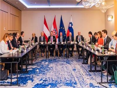 وزراء خارجية سلوفينيا وكرواتيا والنمسا يناقشون التحديات المشتركة والتضامن في الطاقة