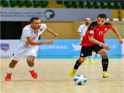 مصر في مواجهة العراق وفلسطين وموريتانيا بكأس العرب لكرة الصالات