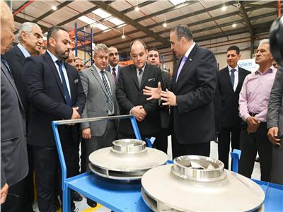 وزير الصناعة يفتتح مصنع «زايلم العالمية» لإنتاج مضخات المياه في مصر 