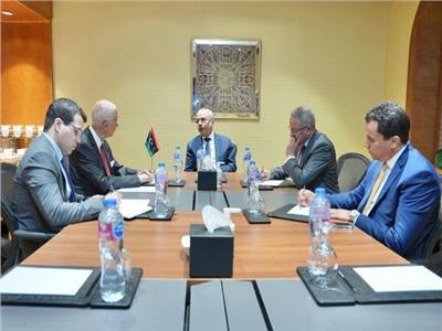 نائب وزير الخارجية للشئون الإفريقية يلتقي مع نائب رئيس المجلس الرئاسي الليبي