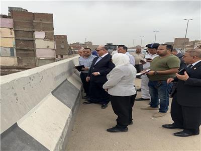 محافظ القاهرة يتفقد أعمال التطوير بالبساتين والخليفة