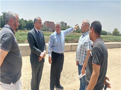  توسع طريق الإبراهيمية  بمدينة ناصر 