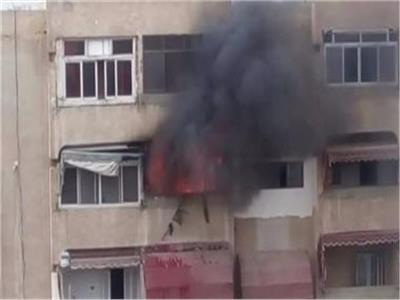السيطرة علي حريق نشب داخل شقة سكنية بأوسيم