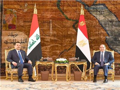 الرئيس عبد الفتاح السيسي يؤكد عمق ومتانة العلاقات الاستراتيجية المصرية العراقية / بالصور والفيديو