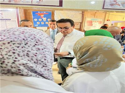 الصحة يوجه برفع كفاءة مركز صحة الحي السابع مدينة نصر