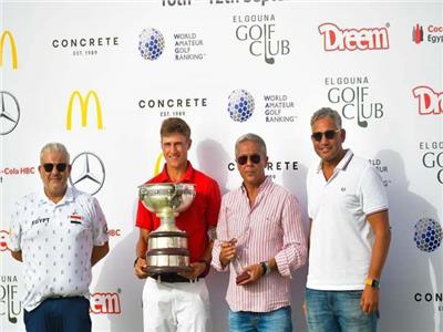 ختام ناجح واللقب سويسرى فى بطولة مصر الدولية للجولف بالجونة