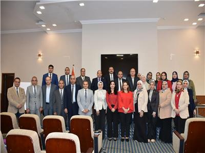 ختام البرنامج التدريبي لمجموعة من أعضاء هيئة تدريس وقيادات جامعة كفر الشيخ