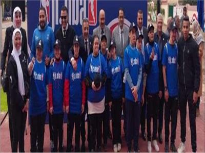 أبطال الاولمبياد الخاص المصري يشاركون فى اليوم العالمي لكرة السلة بالغربية