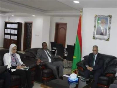 وزير الزراعة الموريتاني يستقبل المدير العام للمنظمة العربية للزراعة