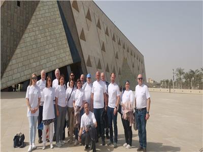 خبراء «سياحة اليخوت» في زيارة لـ «الأهرامات ومتحفي الحضارة والمصري الكبير» 