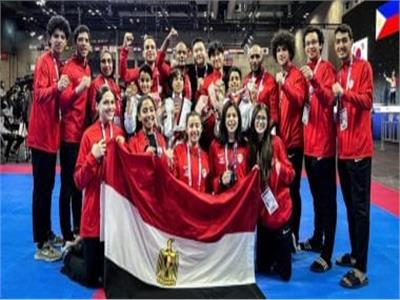 أبطال منتخب مصر للبومزا يحصدون 5 ميداليات بدورة الألعاب الأفريقية 