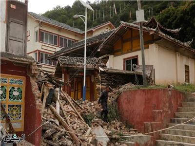 زلزال يضرب جنوب منطقة شينغيانغ بالصين 