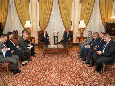 وزير الخارجية يستقبل المبعوث الفرنسي إلى لبنان
