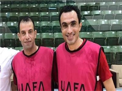 محمد حسن وطارق سامي في القائمة النهائية لحكام كأس العالم لكرة الصالات