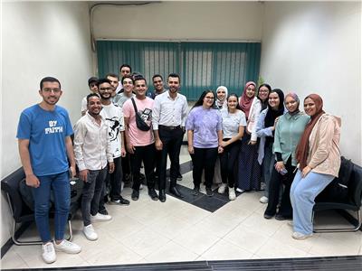 طلاب معلوماتية الأعمال بـ"حلوان الأهلية" في تدريب بمبادرة "رواد مصر الرقمية"
