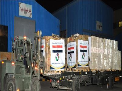 بتوجيهات رئاسية.. مصر ترسل أطنان من المساعدات الإنسانية لجنوب السودان