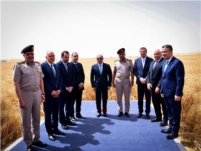 الرئيس عبد الفتاح السيسى يفتتح مشروع الدلتا الجديدة التنموي المتكامل