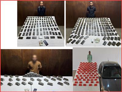 مصرع عنصرين خطرين وضبط ترسانة أسلحة ومخدرات بـ90 مليون جنيه بأسيوط