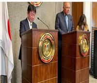 اليابان تتعهد بالتعاون مع مصر لتحقيق الاستقرار في المنطقة 